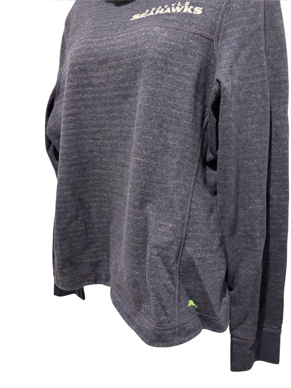 TOMMY BAHAMA NFL SEATTLE SEAHAWKS Men’s Reversible Sweatshirt Hoodie Large - Picture 2 of 14